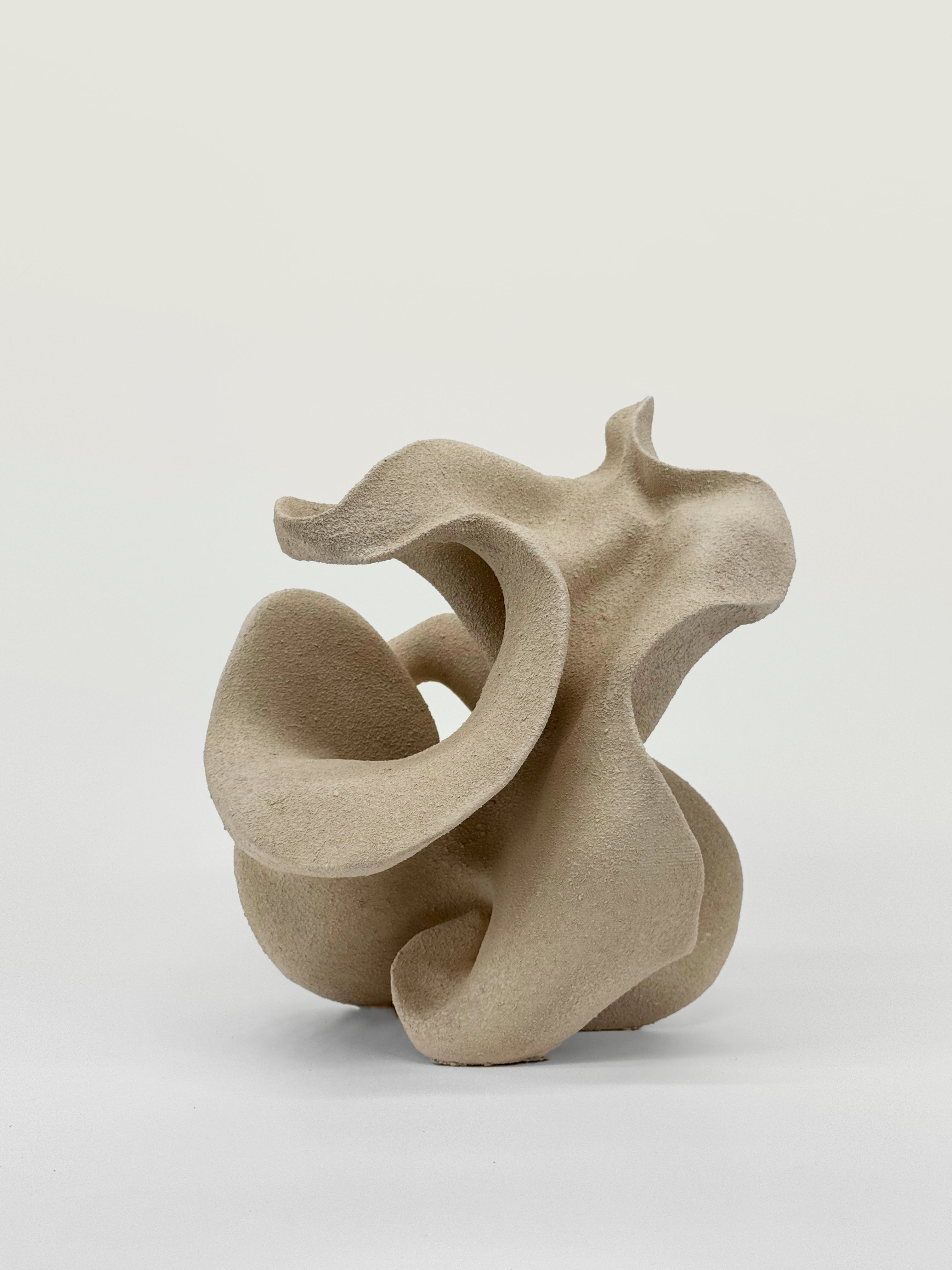 3D-printed Sculpture in beige
