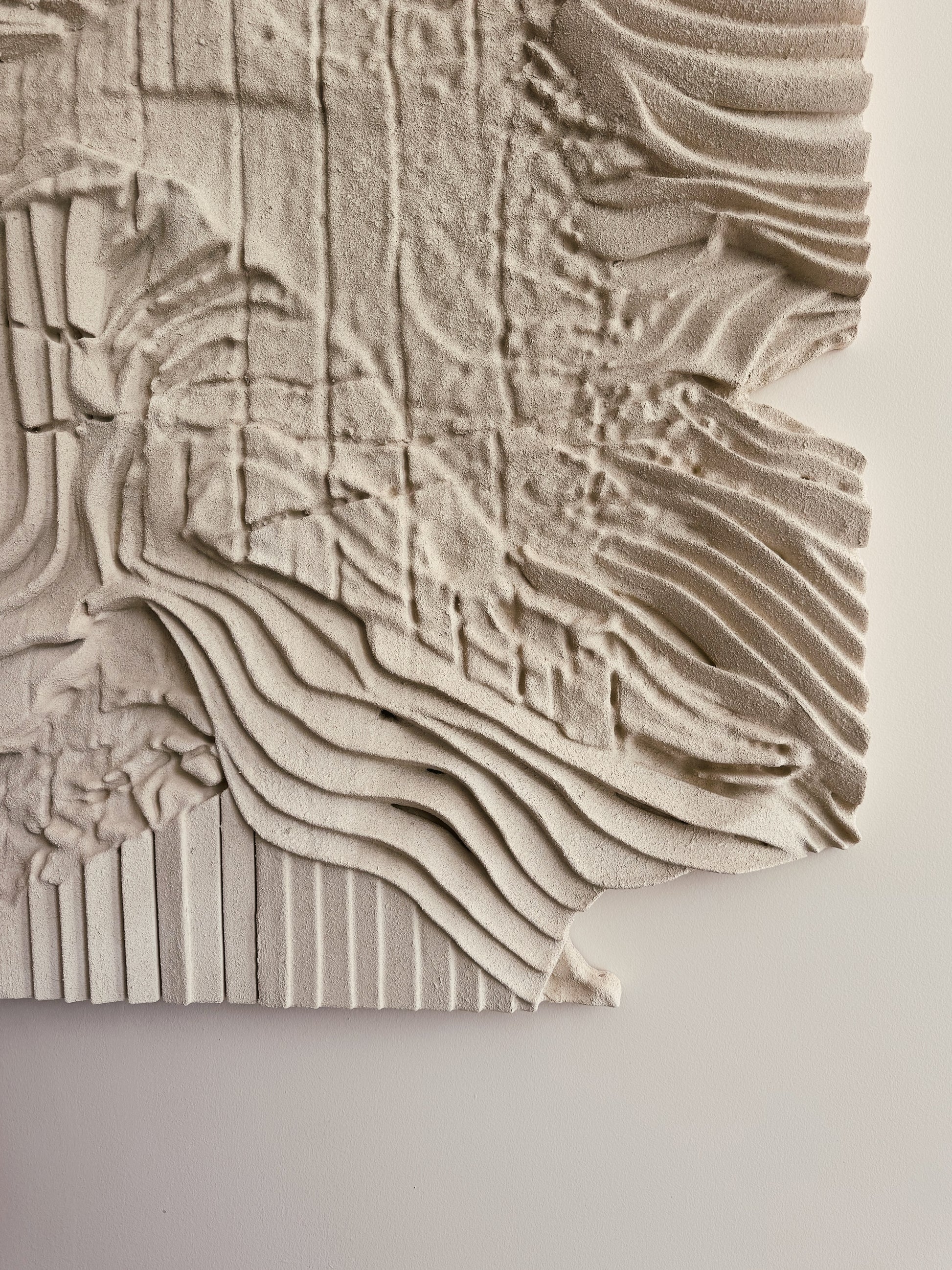 Grey Stone Wall Panel Decor