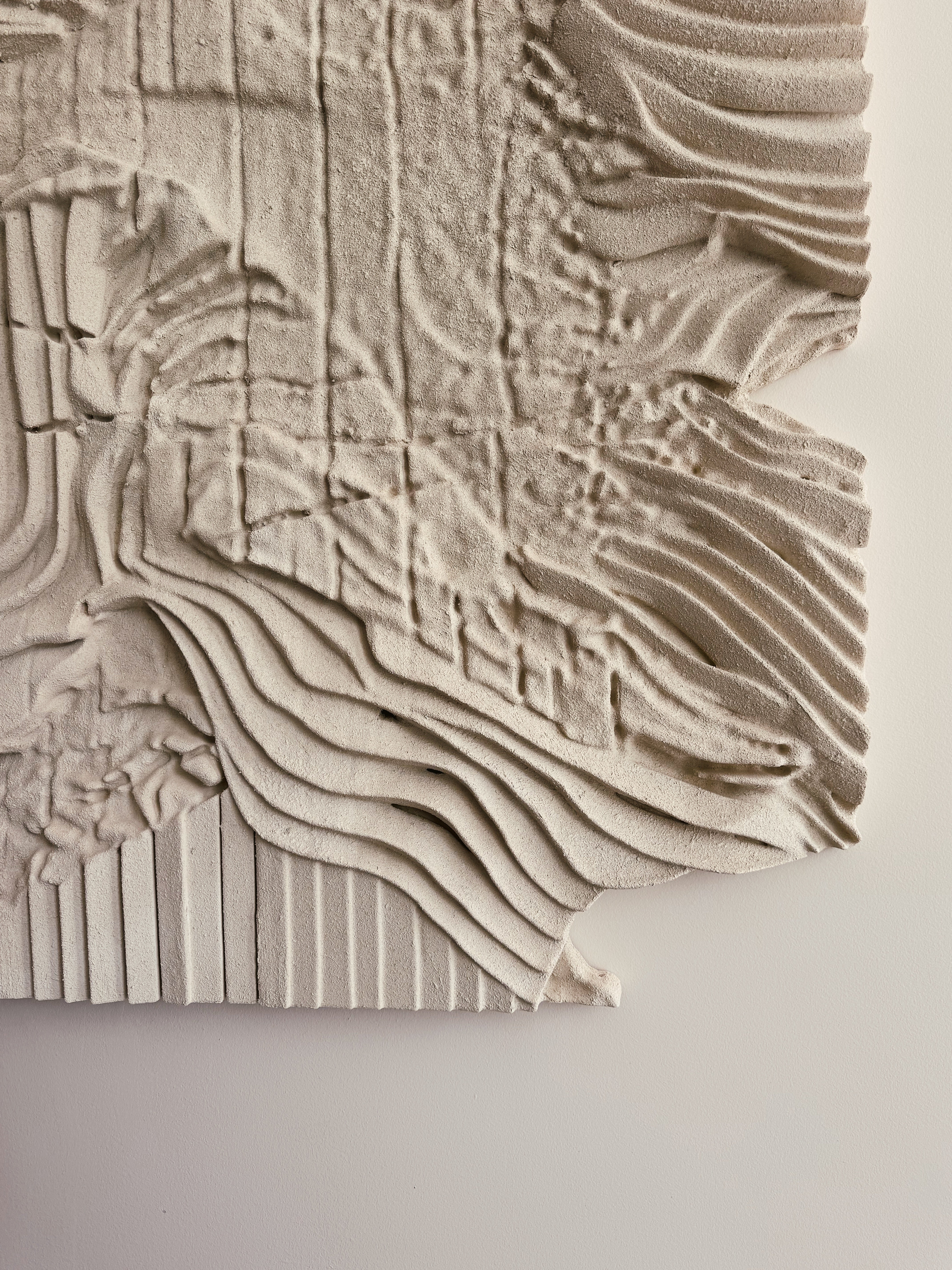 Grey Stone Wall Panel Decor