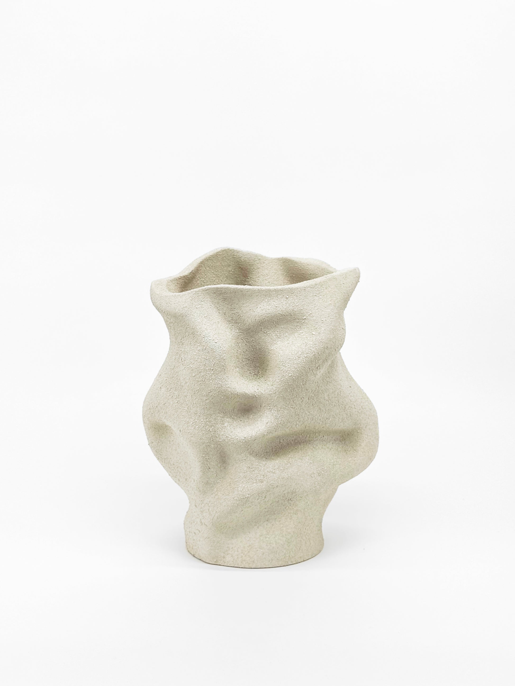 Sculptural 3D-Printed Vase