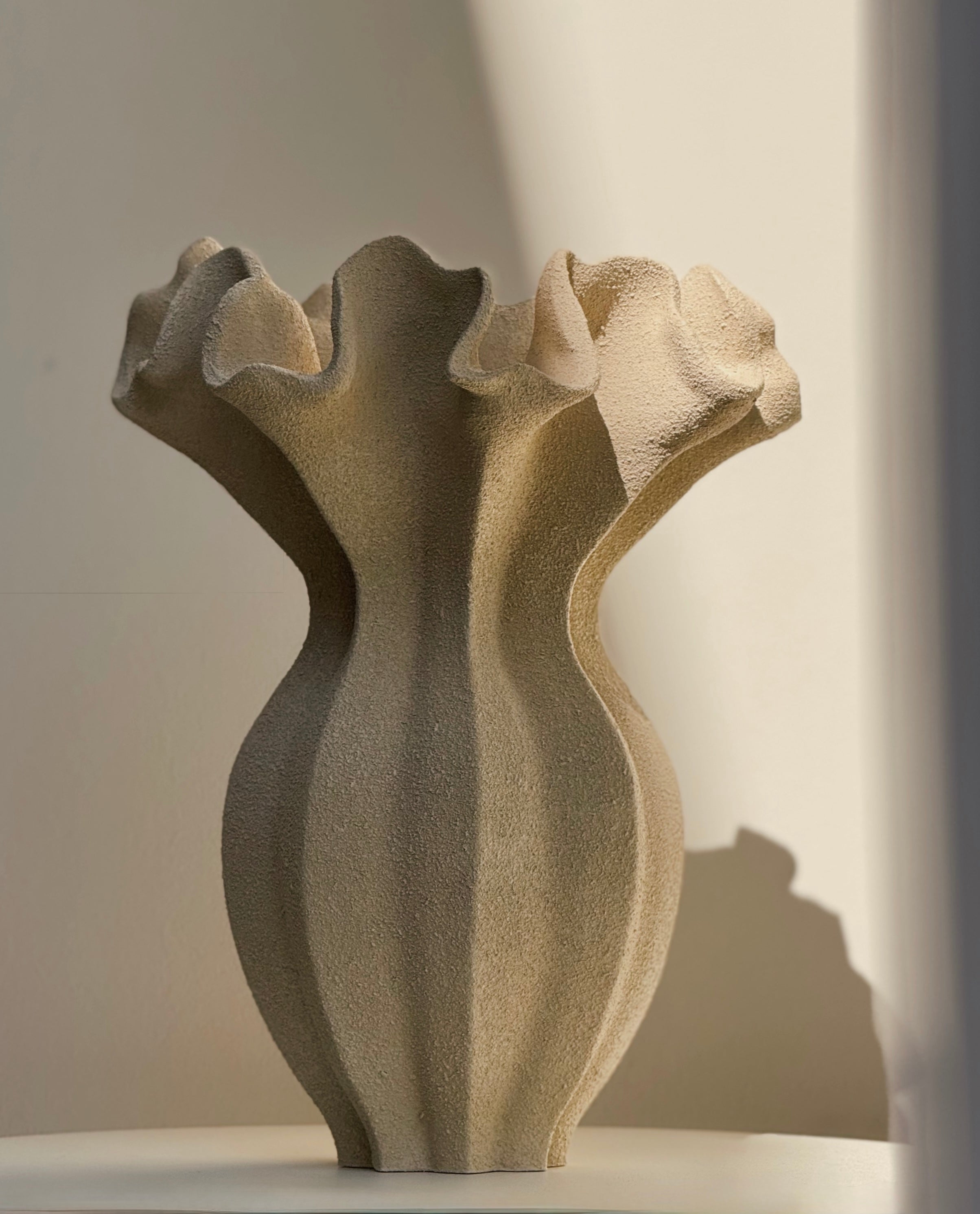 Tall Vase With Organic Shape